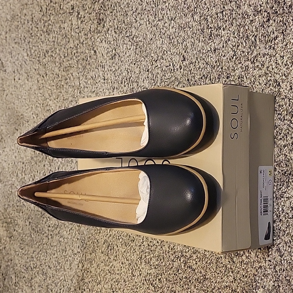 About Time Soul Naturalizer wedge heel